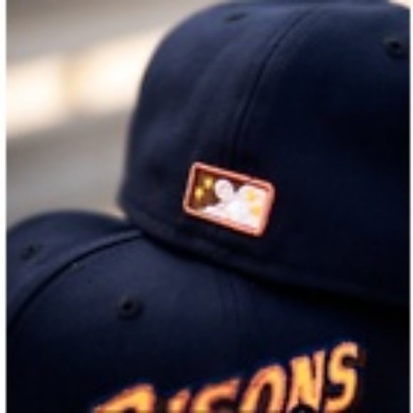 New Era Buffalo Bisons Sliding Buster 59FIFTY Fitted Hat Bisons Patch MiLB - Picture 9 of 11